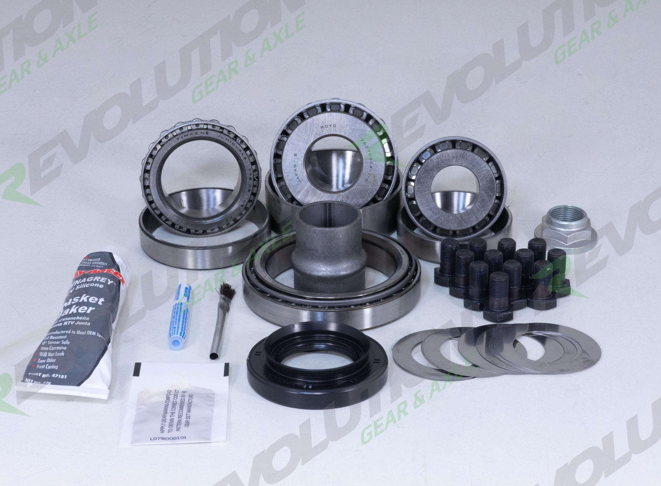 Toyota 8.0 Inch IFS 4.56-5.29 Ratio Thin Ring And Pinion